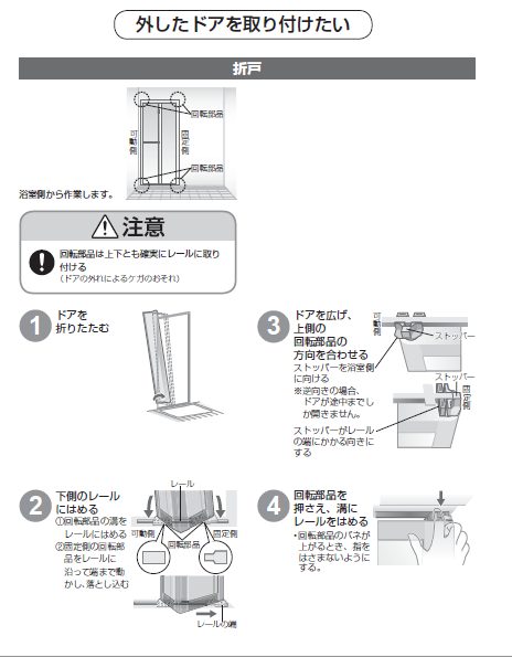 お持ちの取扱説明書をご確認ください Toto